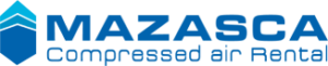Logotipo Mazasca Alquiler de compresores